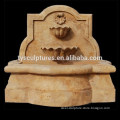 Wholesale hand carved limestone water fountain stone outdoor park wall fountain